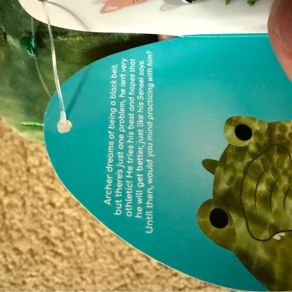 Archer The alligator Squishmallow - Picture 5 of 6